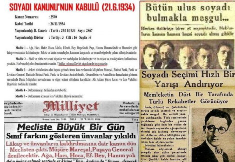  Όταν οι Τούρκοι απέκτησαν επώνυμα το 1934 – Τι έγινε με όσους είχαν Ελληνικά επίθετα;
