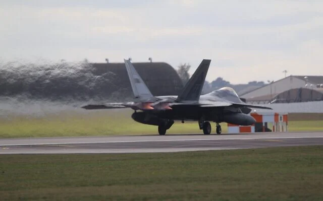  Πολεμική διάταξη στην Μέση Ανατολή: Οι ΗΠΑ έστειλαν στο Ισραήλ, F-22 Raptor και γιγαντιαία Stratotanker. 